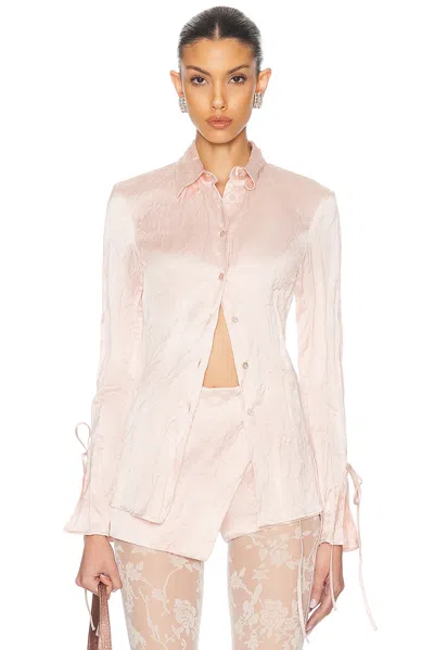 BLUMARINE SATIN BLOUSE