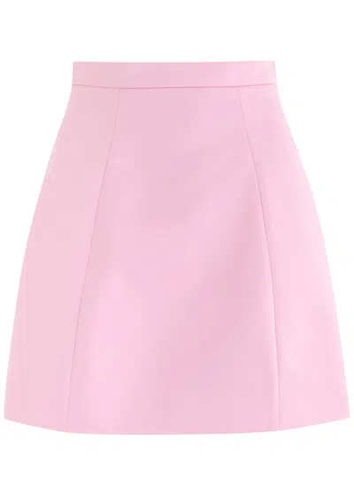 BLUMARINE BLUMARINE SATIN MINI SKIRT