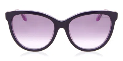 Blumarine Sbm162 05at Women's Sunglasses Purple Size 55