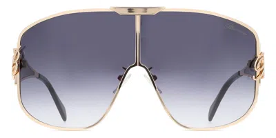 Blumarine Sbm182 0300 Men's Sunglasses Gold Size 99