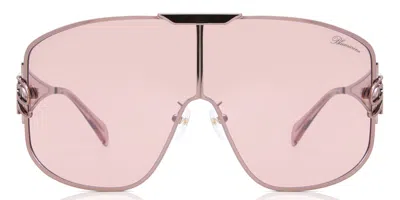 Blumarine Sbm182 R15x Men's Sunglasses Pink Size 99