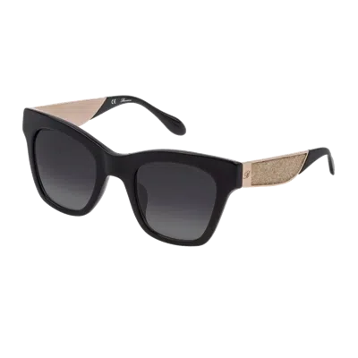 Blumarine Sbm767 V Sunglasses In Black
