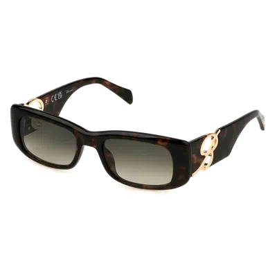 Blumarine Sbm838 Sunglasses In Brown