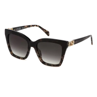 Blumarine Sbm863 S Sunglasses In Brown