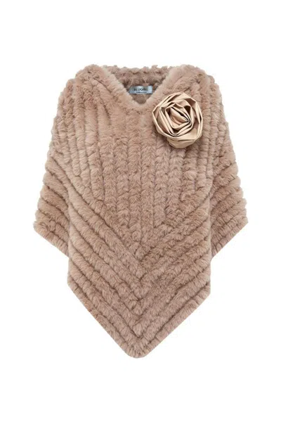 Blumarine Shawl In Brown