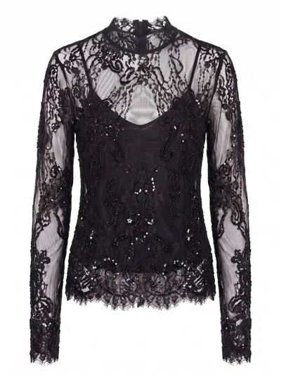 Blumarine Shirt In Black