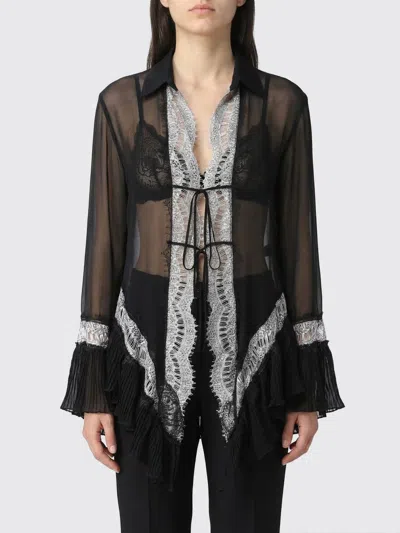 Blumarine Shirt  Woman Color Black In Gold