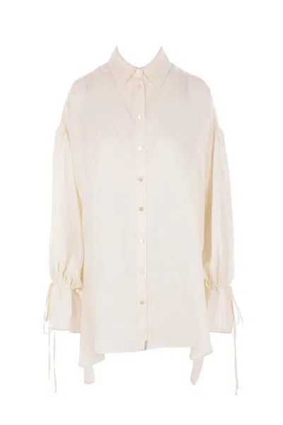 Blumarine Shirts In Neutral