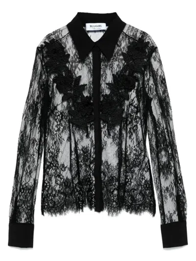 Blumarine Shirts In Black