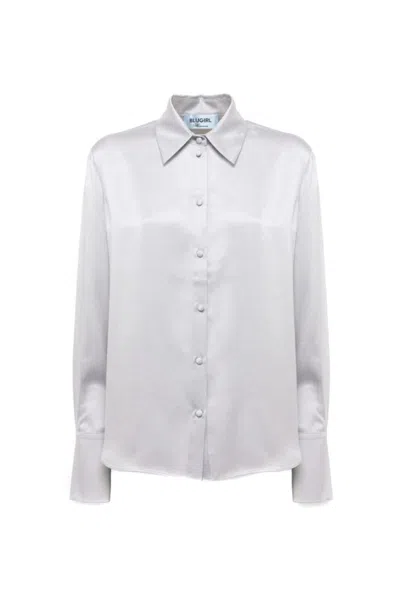 Blumarine Shirts In Gray