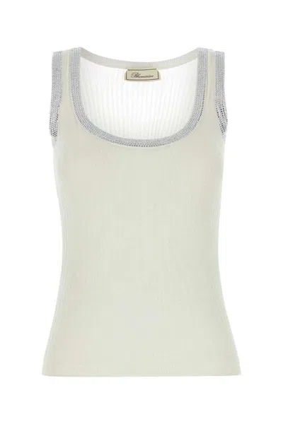 Blumarine Shirts In White