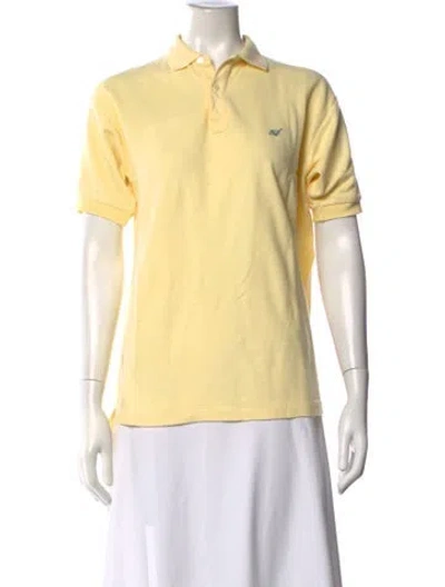 Pre-owned Blumarine Short Sleeve Polo In Yellow