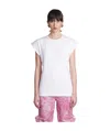 Blumarine Short-sleeved T-shirt In White