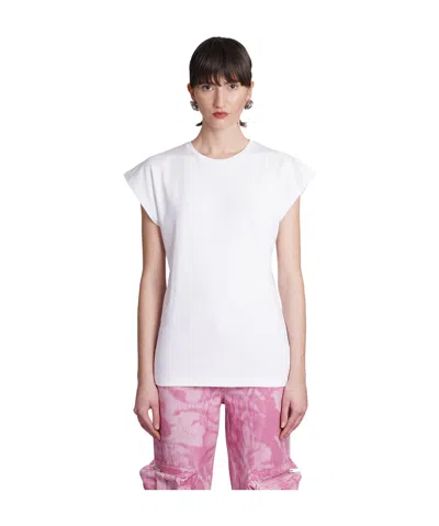 Blumarine Short-sleeved T-shirt In White