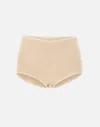 Blumarine Cotton Culotte Rhinestone Shorts