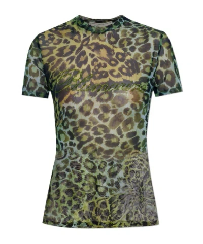 Blumarine Short-sleeved T-shirt In Green