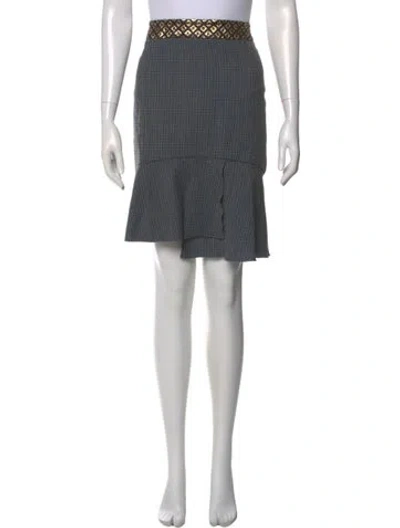 Pre-owned Blumarine Silk Knee-length Skirt