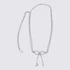 Blumarine Crystal-embellished Belt In Nikel/crystal