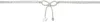 Blumarine Crystal-embellished Belt In Silver/crystal