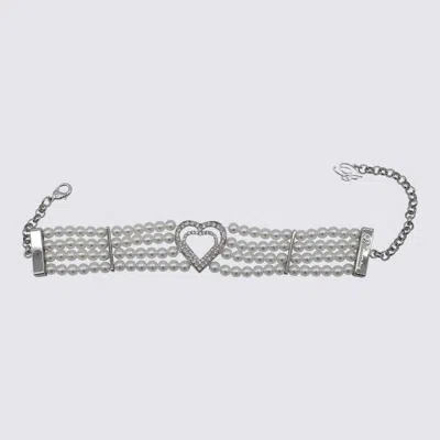 Blumarine Silver Tone Necklace