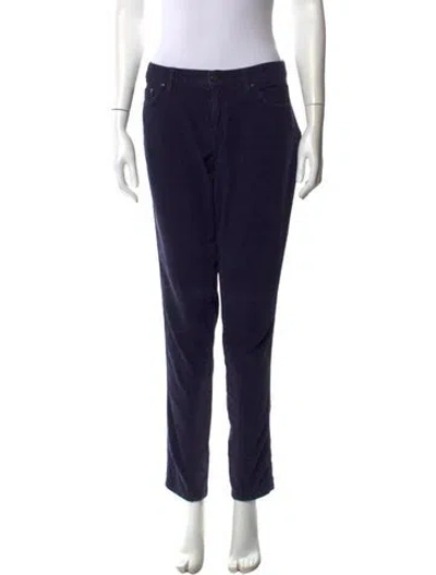 Pre-owned Blumarine Skinny Leg Pants In Blue