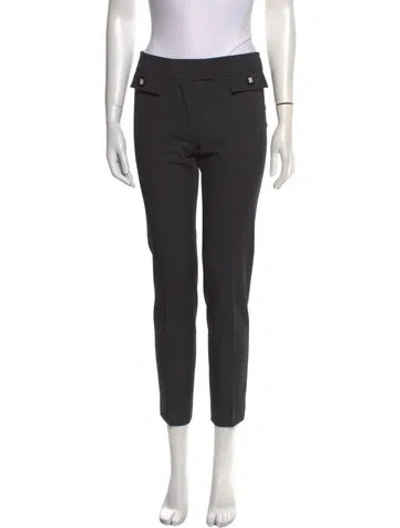 Pre-owned Blumarine Skinny Leg Pants In Gray