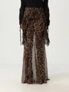 Blumarine Skirt  Woman Color Brown In Animal Print
