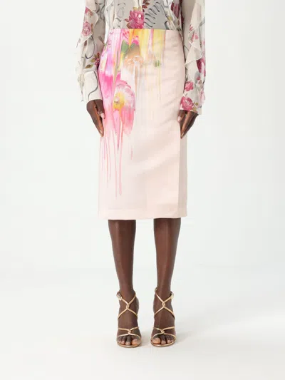 BLUMARINE SKIRT BLUMARINE WOMAN COLOR PINK,G77044010