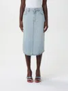Blumarine Skirt  Woman Color Water In Wasser
