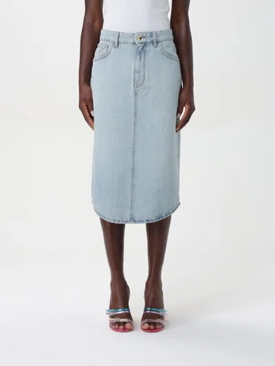 Blumarine Skirt  Woman Color Water In Wasser