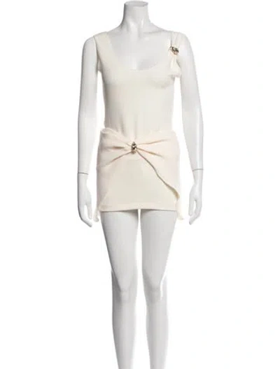 Pre-owned Blumarine Skirt Set In Neutrals
