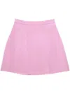 Blumarine Duchesse High-rise Satin Maxi Skirt In Pink