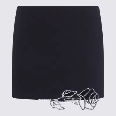Blumarine Skirts Blacks And Greys In Multi
