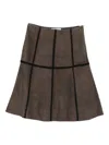 Blumarine Skirts In Brown