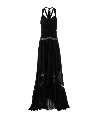 Blumarine Sleeveless Dress In Black