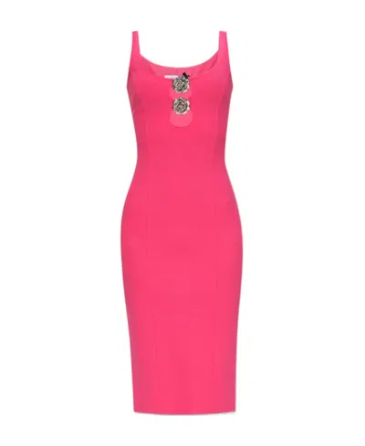 Blumarine Sleeveless Dress In Pink