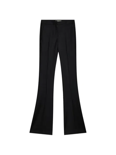 Blumarine Slim-fit Flared Trousers In Animal Print