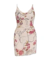 Blumarine Sling Dress In Nude