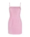 Blumarine Square-neck Sleeveless Dress In Pink