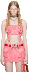 Blumarine Ssense Exclusive Pink Tank Top In N0729 Bubblegum