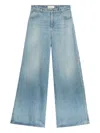 Blumarine Stone-washed Jeans In Blue