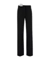 Blumarine Embr Cadi Crepe Pant 2p191b N0990 In Black