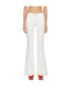 Blumarine Straight-leg Jeans In White