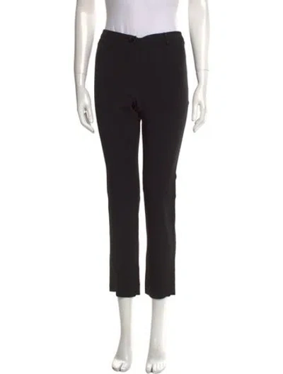 Pre-owned Blumarine Straight Leg Pants In Black