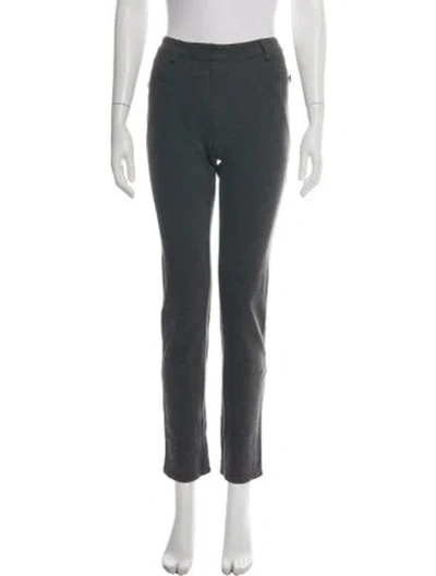 Pre-owned Blumarine Straight Leg Pants In Green