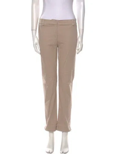 Pre-owned Blumarine Straight Leg Pants In Neutral