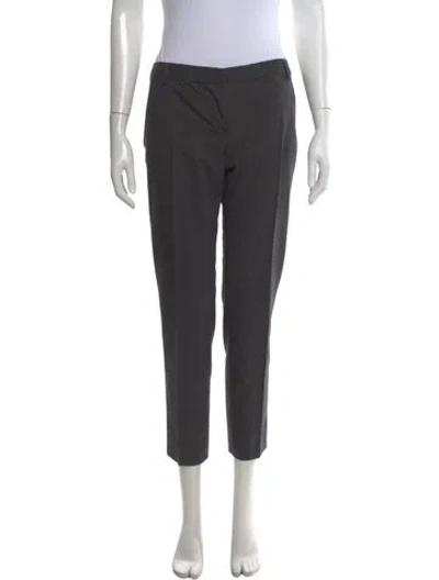 Pre-owned Blumarine Straight Leg Pants W/ Tags In Gray