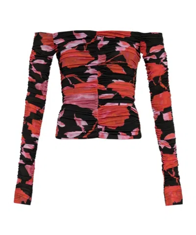 BLUMARINE DRAPED TOP