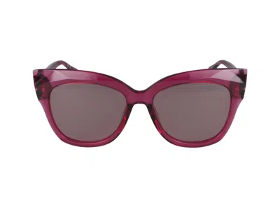 Blumarine Sunglasses In Cyclamen Transparent Glossy