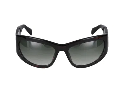 Blumarine Sunglasses In Dark Havana Glossy